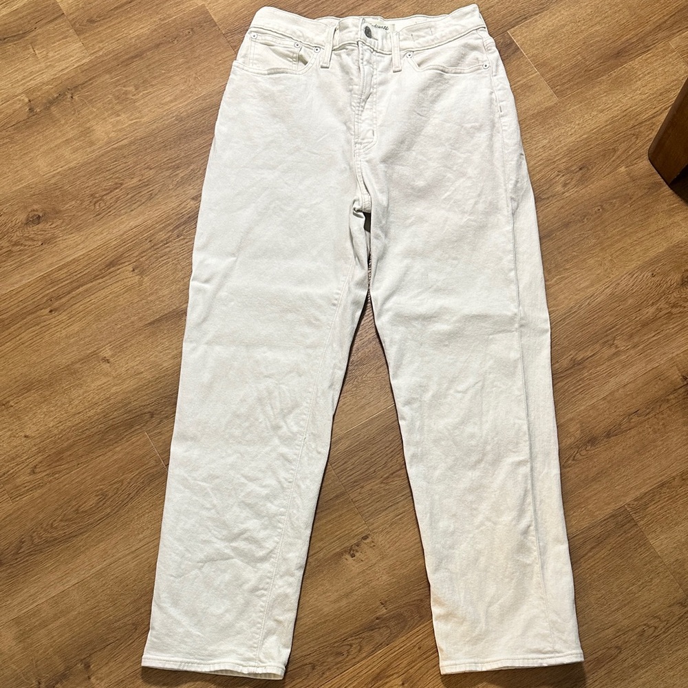 Madewell The Perfect Vintage Straight Jean in Vintage Canvas Wash